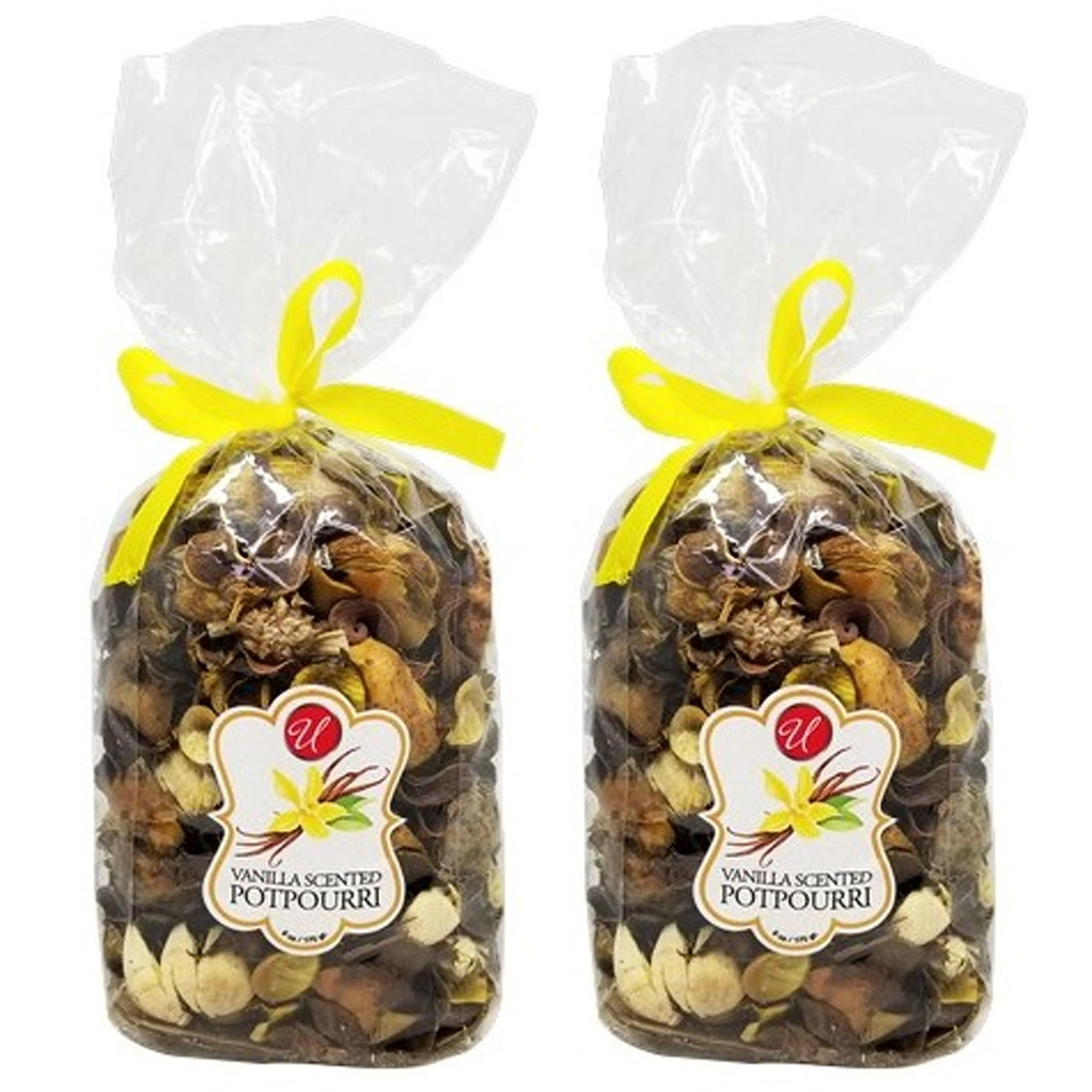 2 Pc Vanilla Scented Potpourri Aroma Decorative Dried Flower Bath Home Fragrance