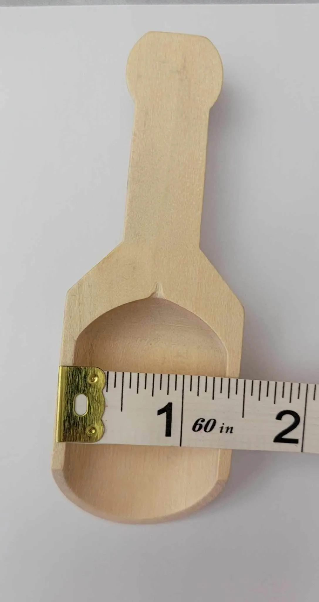All Natural Wooden Spoon for Laundry Soap and Booster