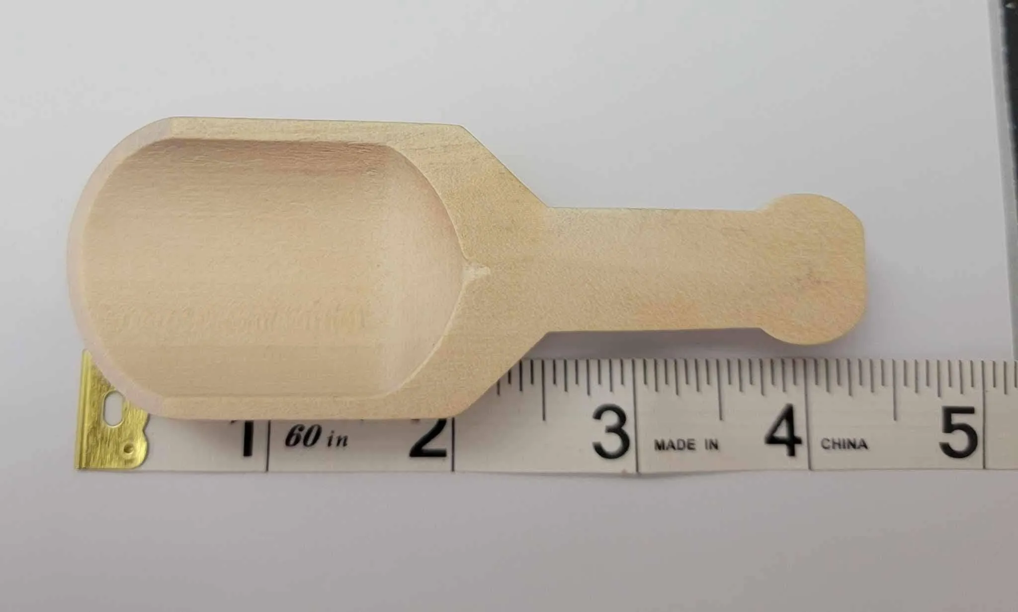 All Natural Wooden Spoon for Laundry Soap and Booster