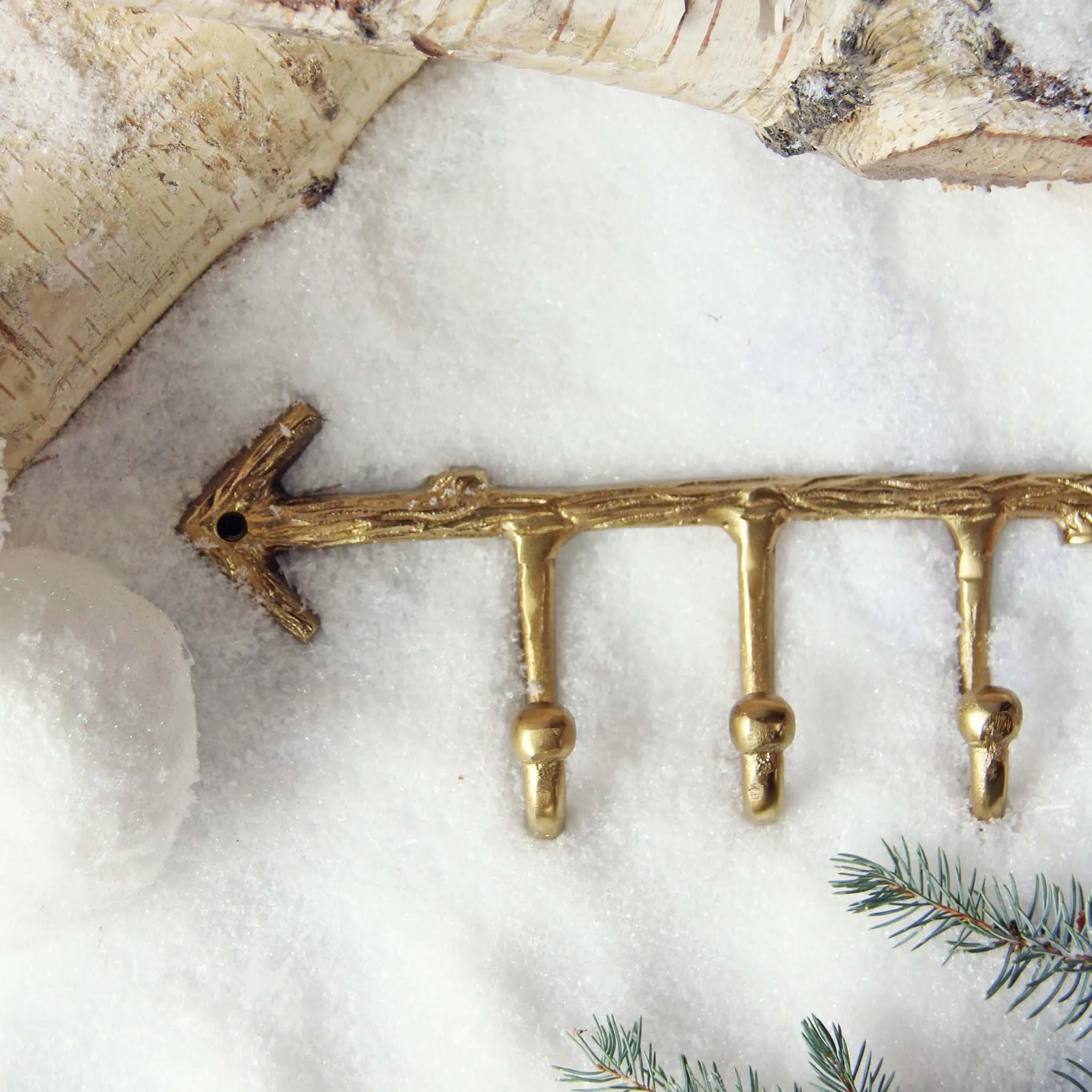 Arrow Bark Wall Hook
