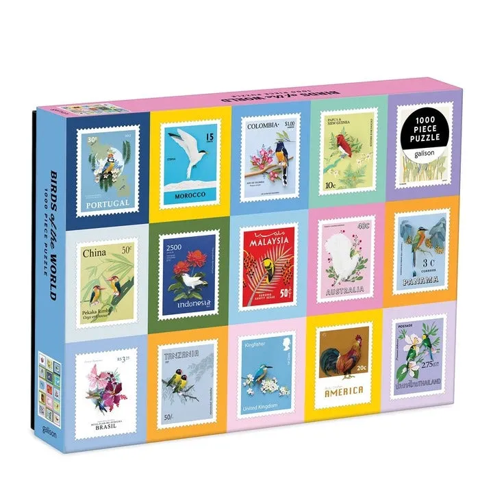Birds of the World 1000 Piece Puzzle - Quick Ship
