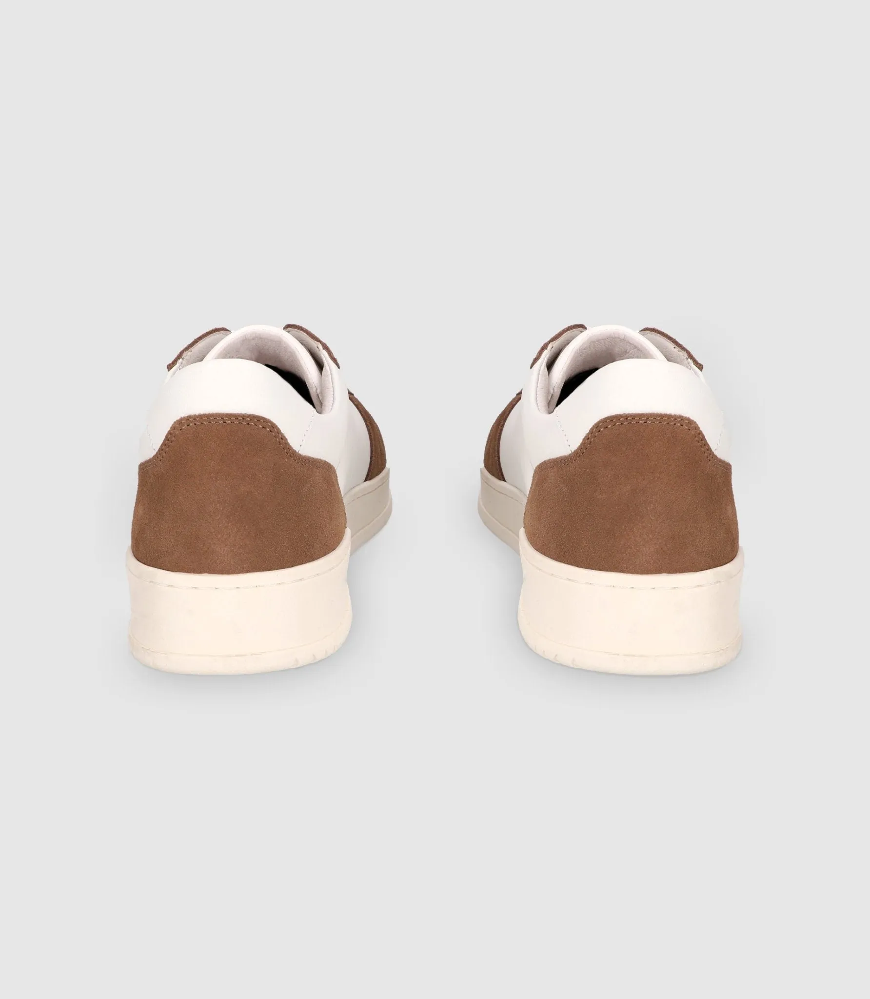 Chaussures sneakers avec logo taupe