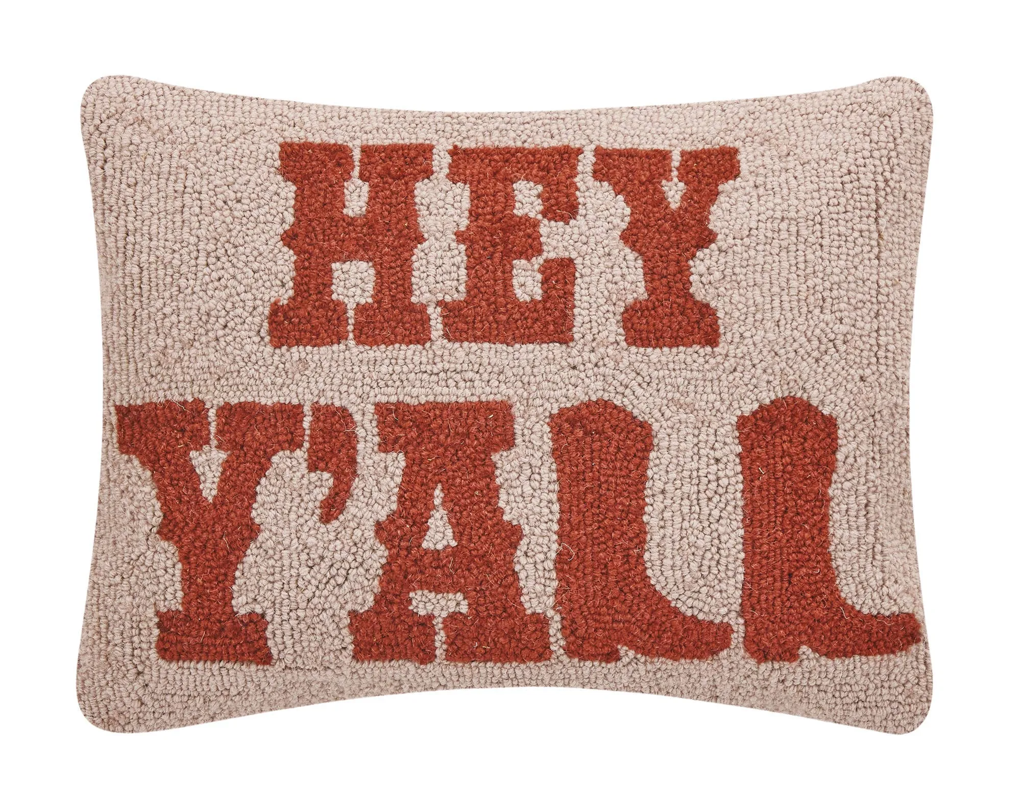 Hey Y'All 🤠 Hook Pillow