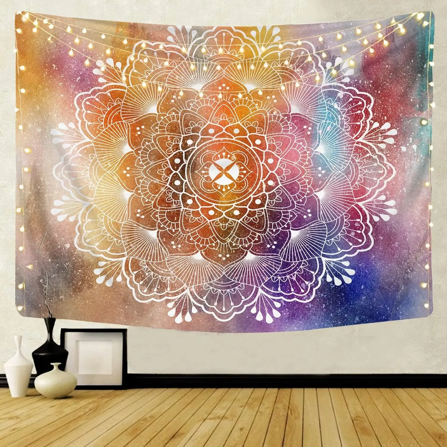 Indian Mandala Tapestry Psychedelic Passion Multi Wall Hanging Boho Decor