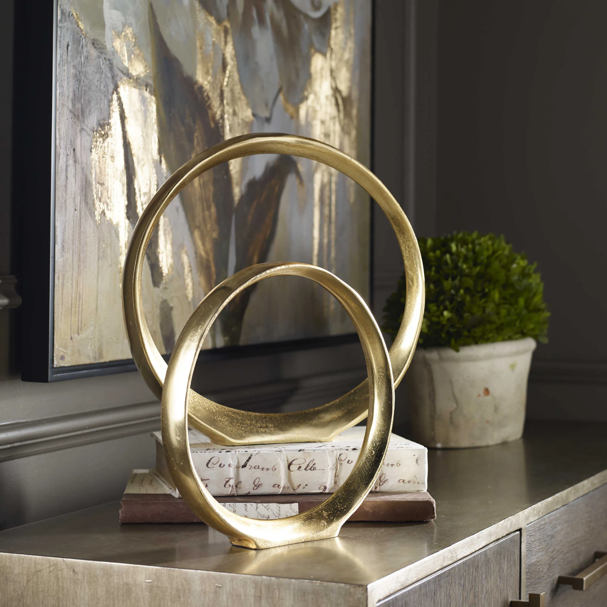 Jimena Ring Sculptures- Set of 2