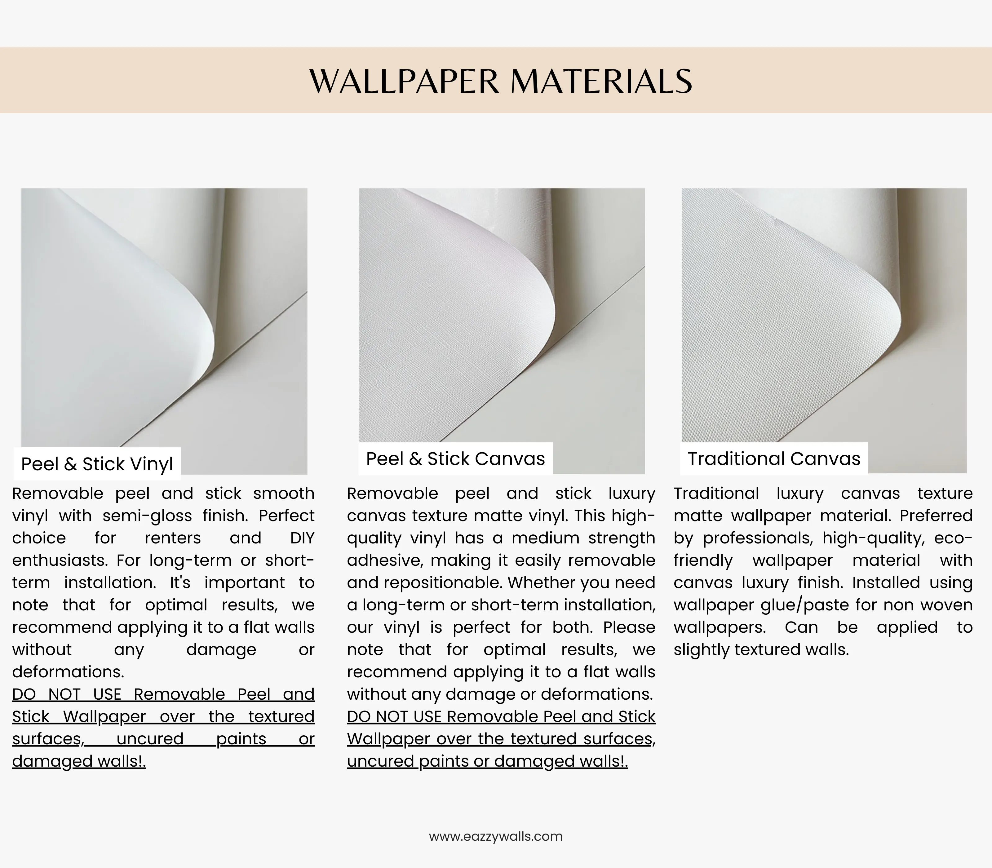 Modern Limewash Wallpaper – Soft Faux Plaster Wall Mural