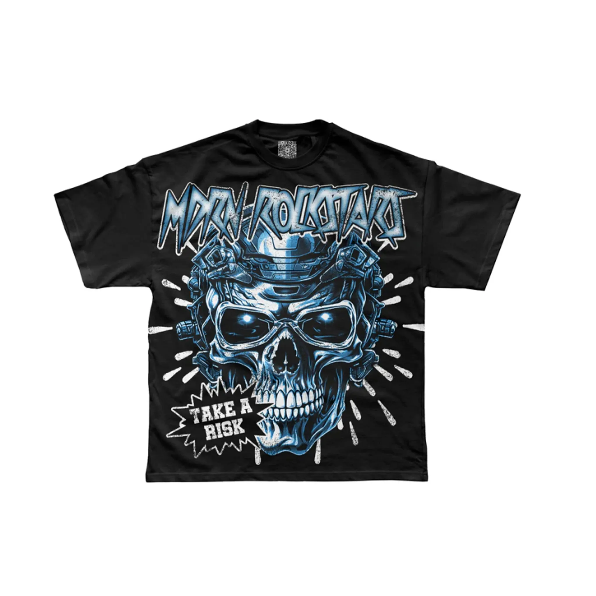 Modern Rockstars Risk Taker Tee Black