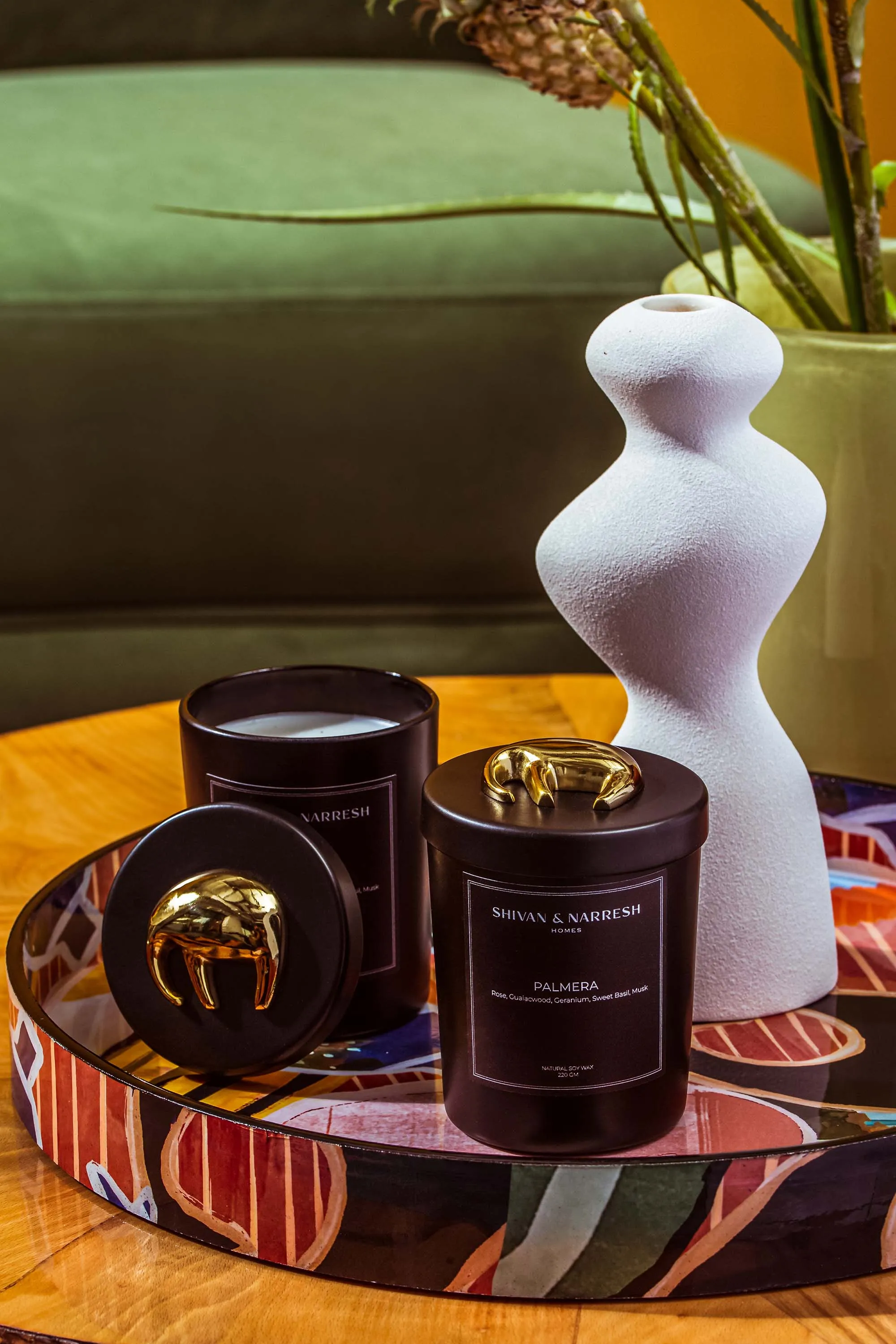 Palmera Votive Candle
