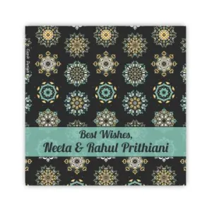 Personalised Moroccan Tiles Gift Tags