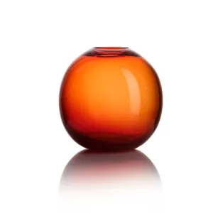 Round Bud Vase - Red