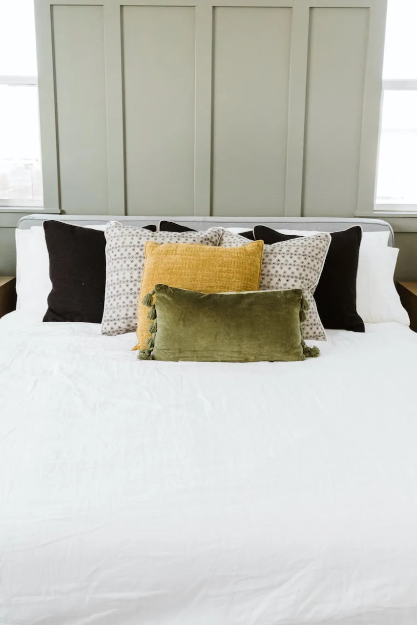 So Fresh Quilted Chenille Pillow