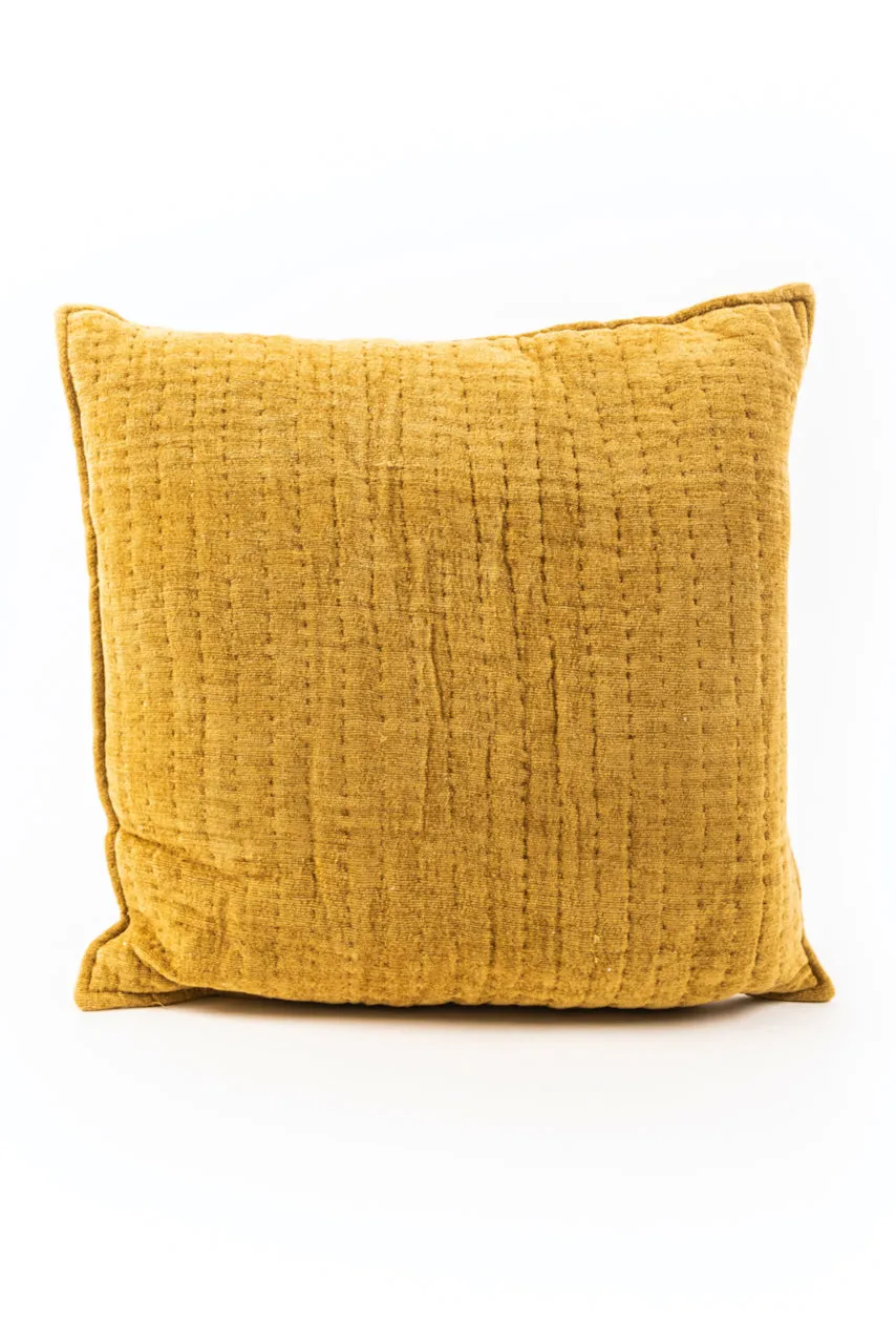 So Fresh Quilted Chenille Pillow