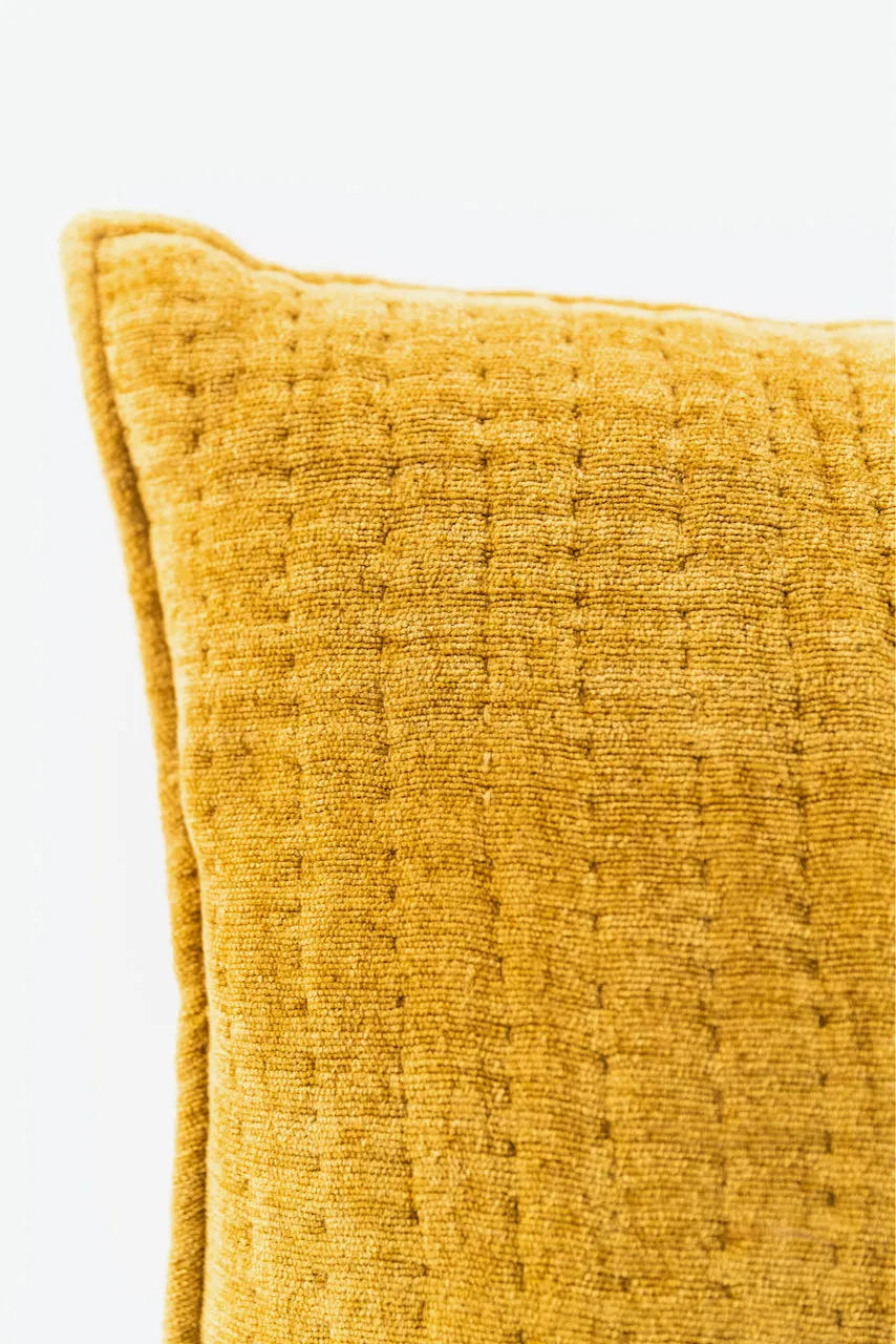 So Fresh Quilted Chenille Pillow
