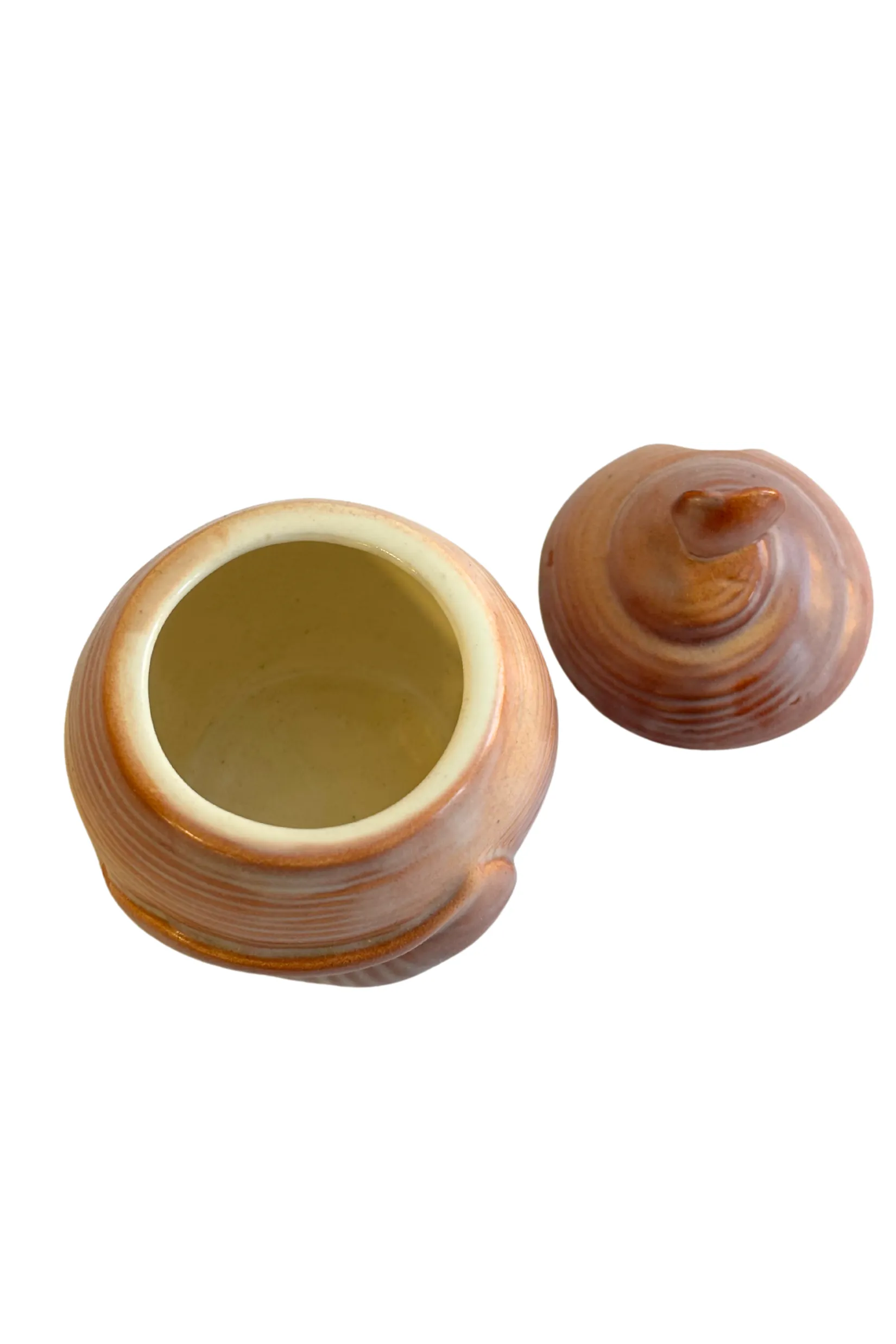 Vintage Carlton Ware seashell salt   pepper set (missing one)