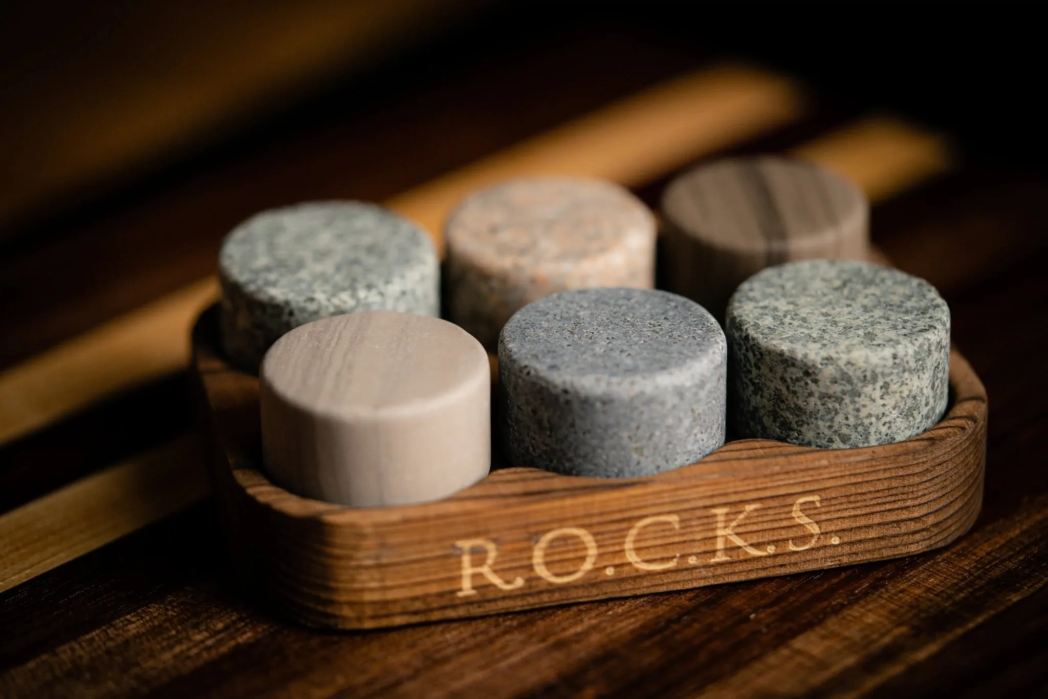 Whiskey Stones & Reserve Whiskey Crystal Glass