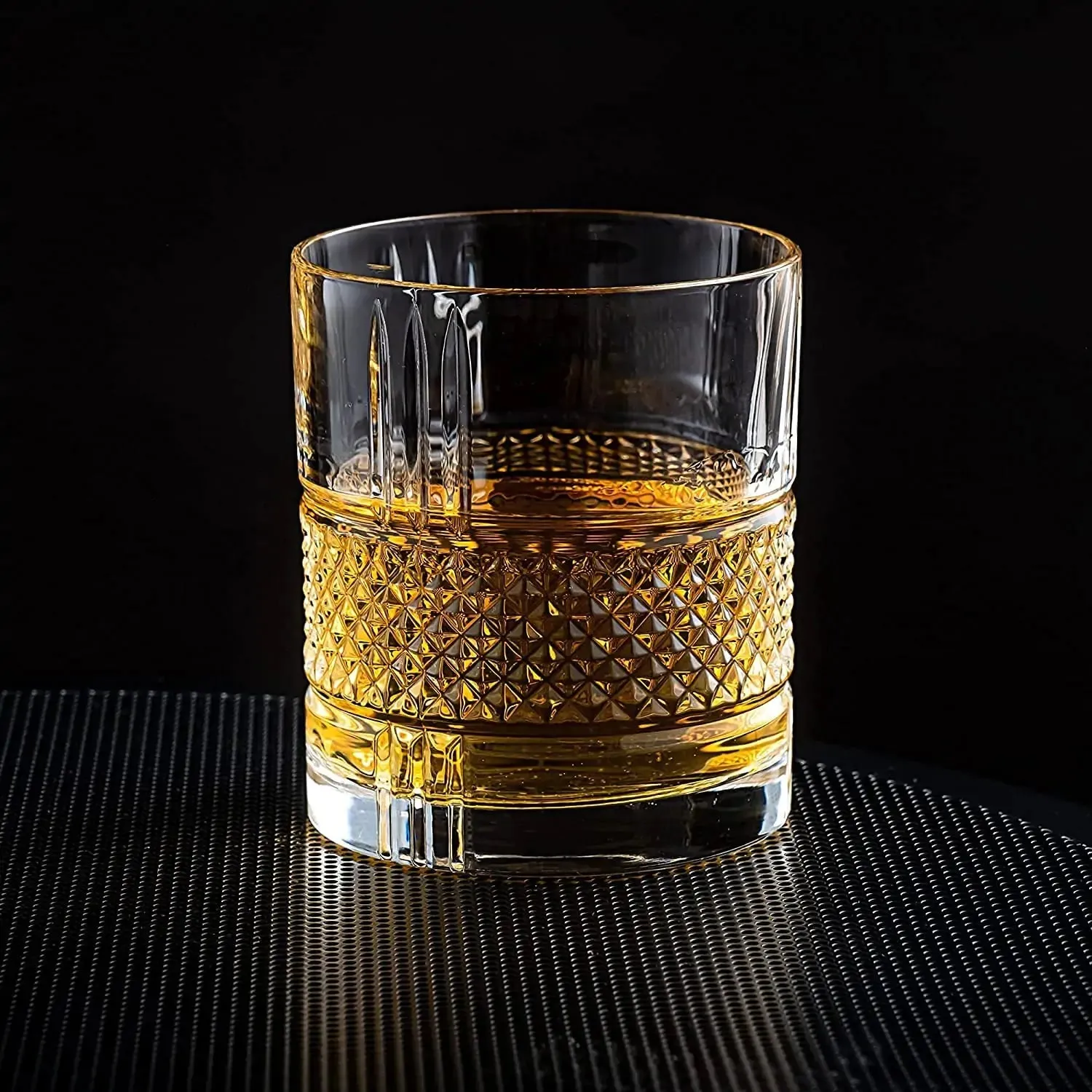Whiskey Stones & Reserve Whiskey Crystal Glass